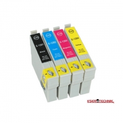 Zestaw tuszy EPSON T1291- T1294 CMYK do drukarek BX305FW  SX420W WF-7525 komplet